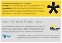 Reisen Sie nach Spanien? Ab sofort FCS-Formular zur Gesundheitskontrolle erforderlich!