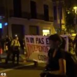 Proteste Barcelona 28.9.2020