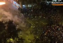Barcelona Ausgangssperre Krawalle und Plünderungen 30.10.2020