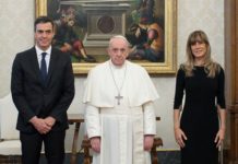 Der Präsident der Spanischen Regierung, Pedro Sánchez Pérez-Castejón traf sich heute mit Papst Franziskus im Vatikan