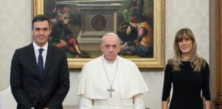 Der Präsident der Spanischen Regierung, Pedro Sánchez Pérez-Castejón traf sich heute mit Papst Franziskus im Vatikan
