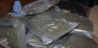 In Murcia wurde ein Fahrzeug sichergestellt in dem acht Kilogramm Marihuana gefunden wurden