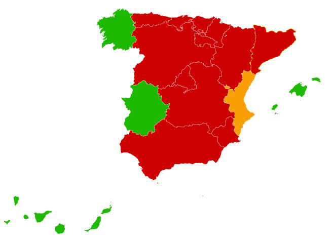 Spanien Lockdown 1