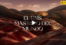 Kampagne des Landwirtschaftsministeriums Spanien ist das reichste Land der Welt