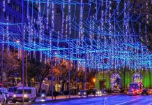 Madrid 3,17 Millionen Euro für Weihnachtsbeleuchtung auf 210 Straßen und Plätzen