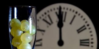 12 Glückstrauben an Sylvester