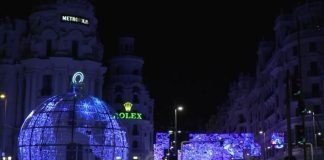 Weihnachtsbeleuchtung 2020 in Madrid