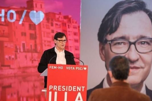 Katalonien Wahl Spaniens Ex Gesundheitsminister Illa weigert sich PCR Test abzulegen und schürt den Verdacht dass er heimlich geimpft wurde