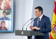 Pedro Sánchez schließt eine Verlängerung des Alarmzustandes in Spanien nach dem 9. Mai aus