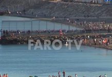5000 Marokkaner schwimmen zur Spanischen Exklave Ceuta