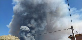 Navalacruz Feuer zerstört bis zu 20.000 Hektar