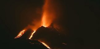 Nordflanke des Vulkans Cumbre Vieja auf La Palma stürzt komplett ein