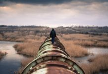 Gas Pipeline Spanien
