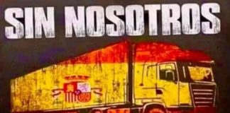 Spanien Streik Transporteure