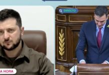 Zelenski Spanisches Parlament