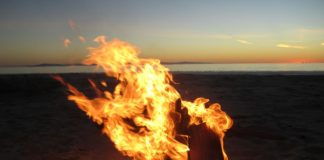 Feuer San Juan Torreveja