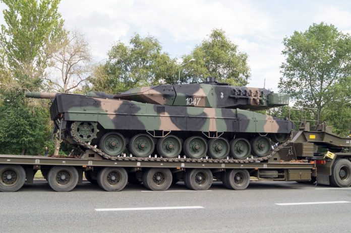 Leopard Panzer Spanien