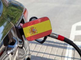 Benzin und Dieselpreise Spanien Montag 12 September