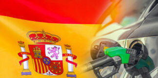 Spaniens Benzinpreise für Mittwoch