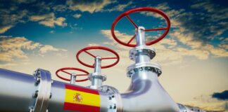 Gas Russland Spanien August 2022
