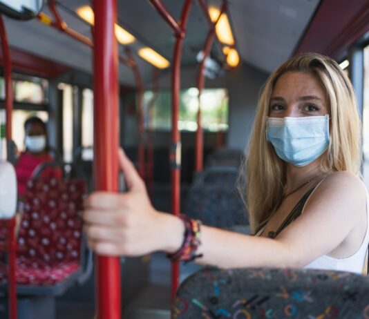 Maske Nahverkehr Spanien