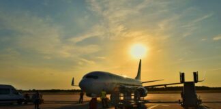 Palma Mallorca Flugzeug Flucht