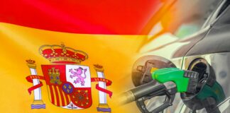 Benzin und Dieselpreise Spanien Samstag 8 Oktober 2022