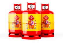 Butangasflasche Spanien
