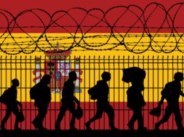 Immigranten Melilla Spanien