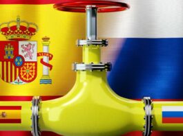 Spanien Russland Gas import September 2022