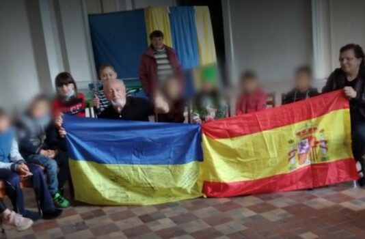 Spanischer Rentner Ukraine