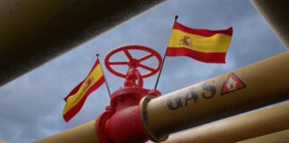 Gas Export Spanien