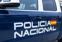 National Polizei Spanien Waffen