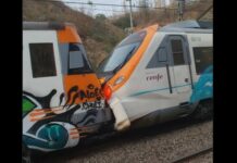Renfe Barcelona Unfall