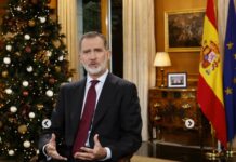 Spaniens König Felipe VI Weihnachtsansprache