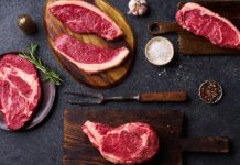 Supermarkt Spanien Fleisch