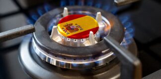 Gas importe Spanien 2022