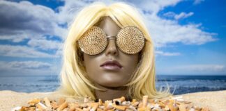 Kippen Strand Spanien