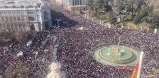 Madrid Demo 12 Februar