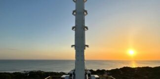 Rampe Rakete Spanien Huelva