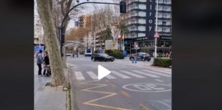 Filmreife Verfolgungsjagd in Benidorm