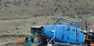 Hubschrauber Madrid DGT