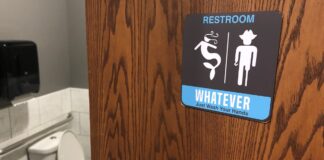 Geschlechtsneutrale Toiletten Spanien