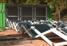 Photovoltaik Seecontainer Madrid