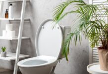 Toilette Spanien Salz