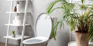 Toilette Spanien Salz