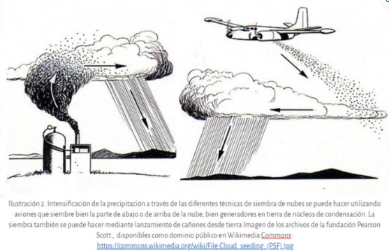 Cloud Seeding: Die AEMET beschreibt wie Spanien das Wetter manipuliert 1 Wettermainpulation AEMET