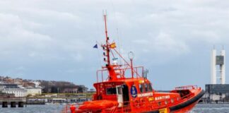 41 Einwanderer in einem Boot zwei Meilen von Alicante entfernt gerettet