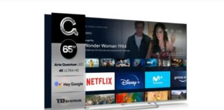 65 Zoll Smart TV Carrefour Spanien