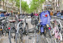 Fahrräder Barcelona Verbot